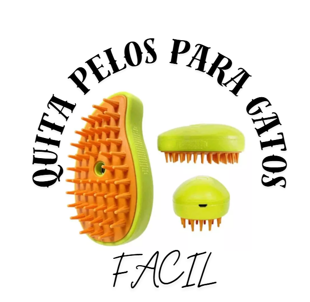 Cepillo Vapor Recargable para Macotas